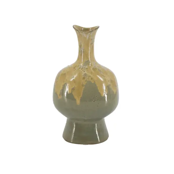 Reactive Glazed Vase (C0044)