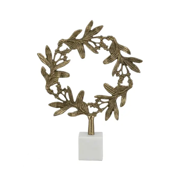 Wreath Sculpture On Stand (D5534)