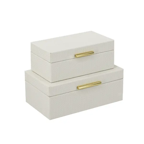 Decorative Boxes S/2 (D8926)