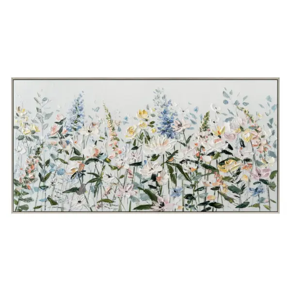 Flower Field Acrylic Canvas (W2B371071)