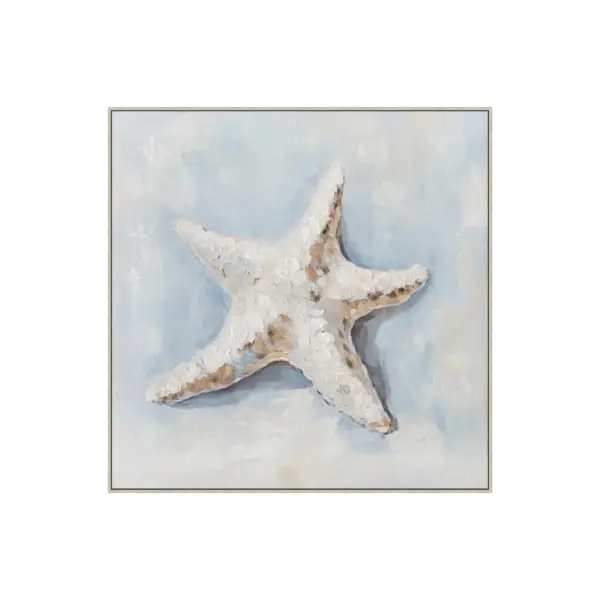 Star Sea Shell Acrylic Canvas (UV379973)