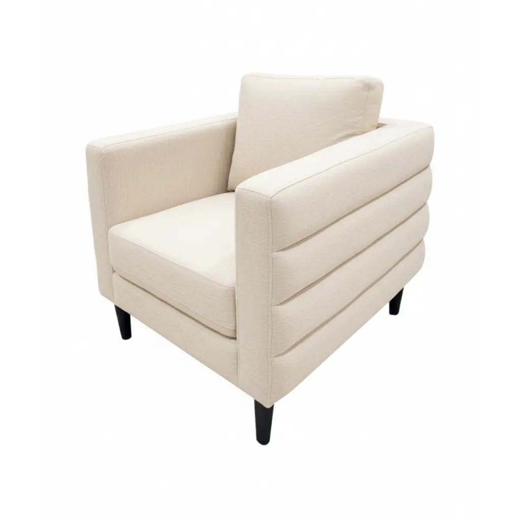 Ploush Single Seater Beige Awebp United Furniture