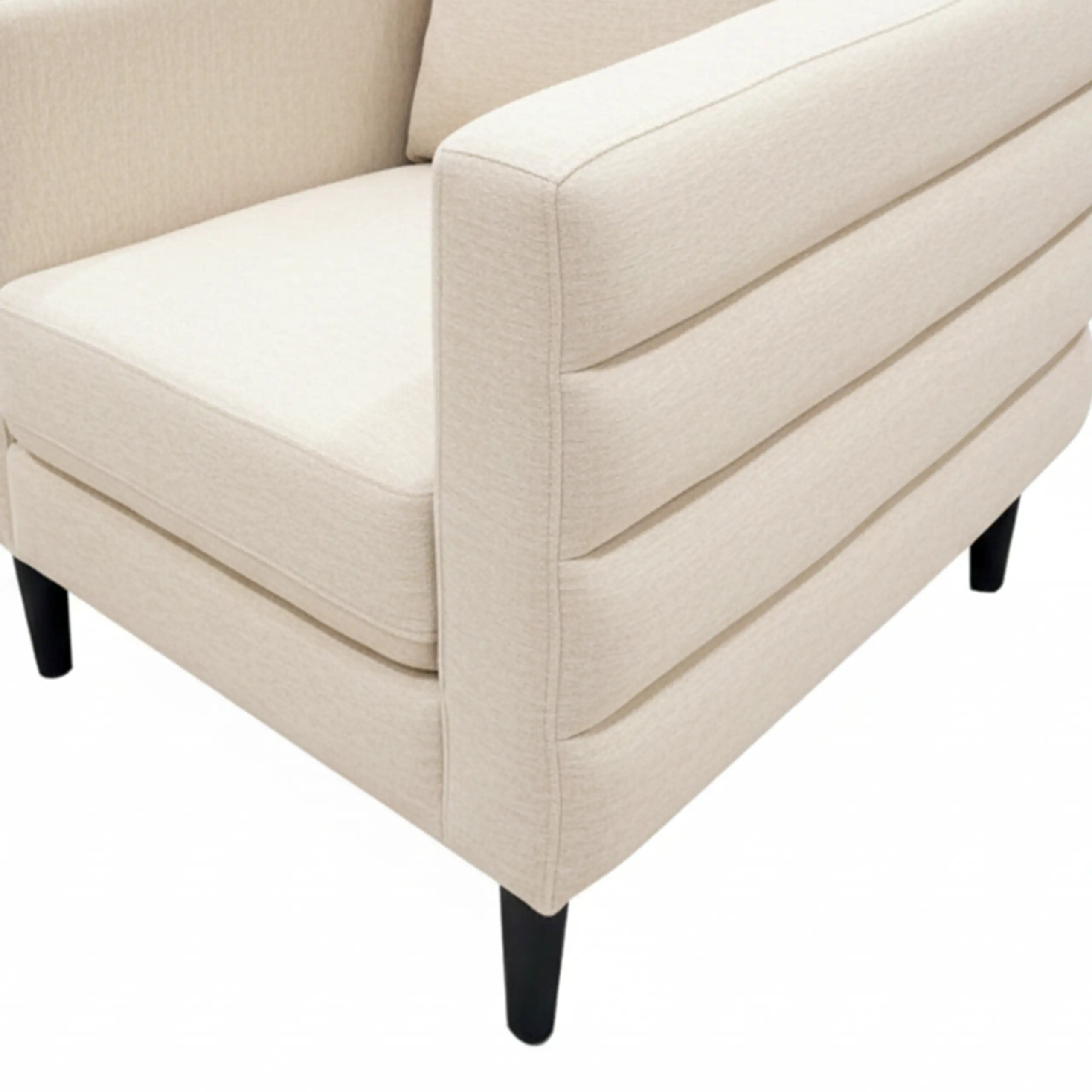 Ploush Single Seater Beige Swatch United Furniture