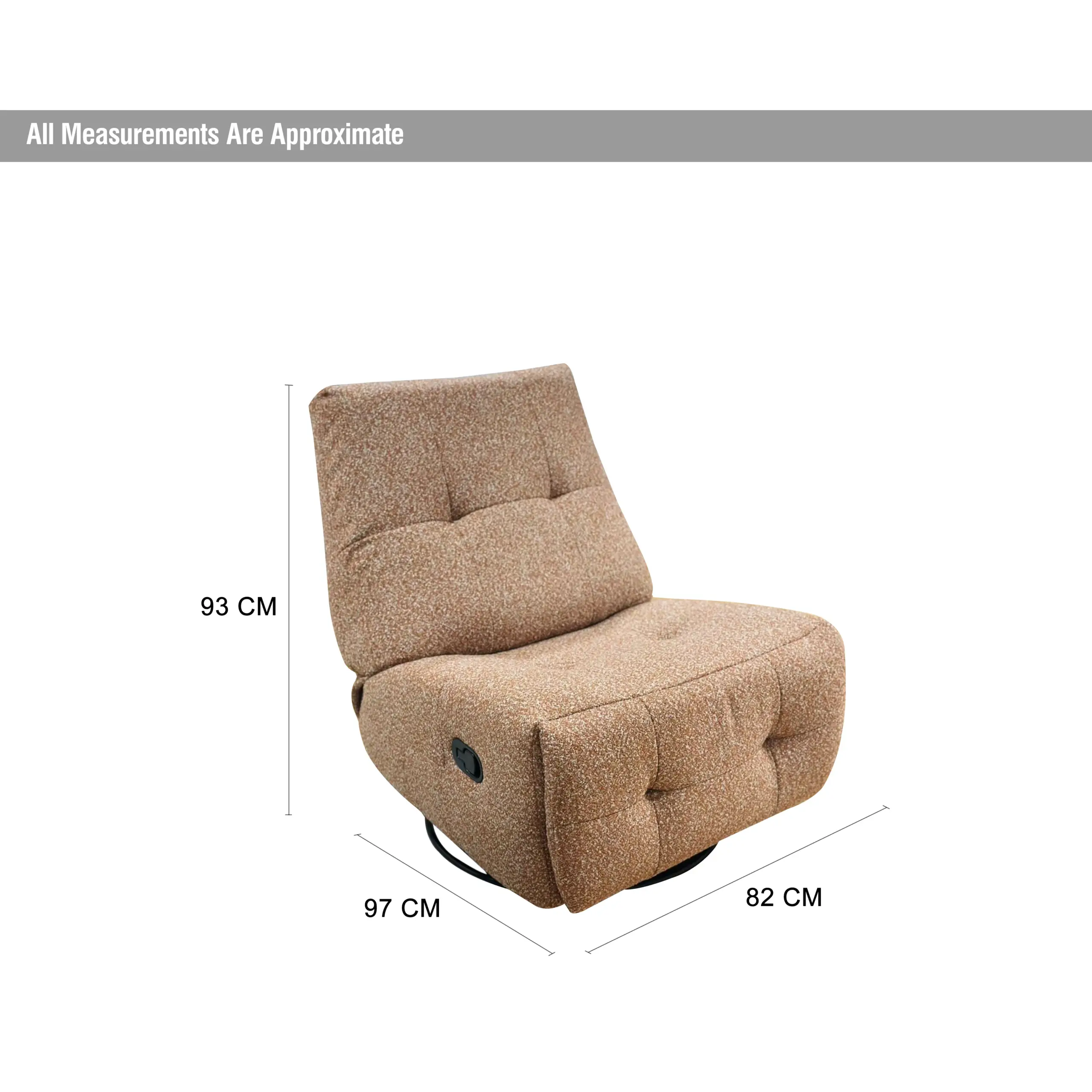 Demonic Chair Orange Dim United Furniture