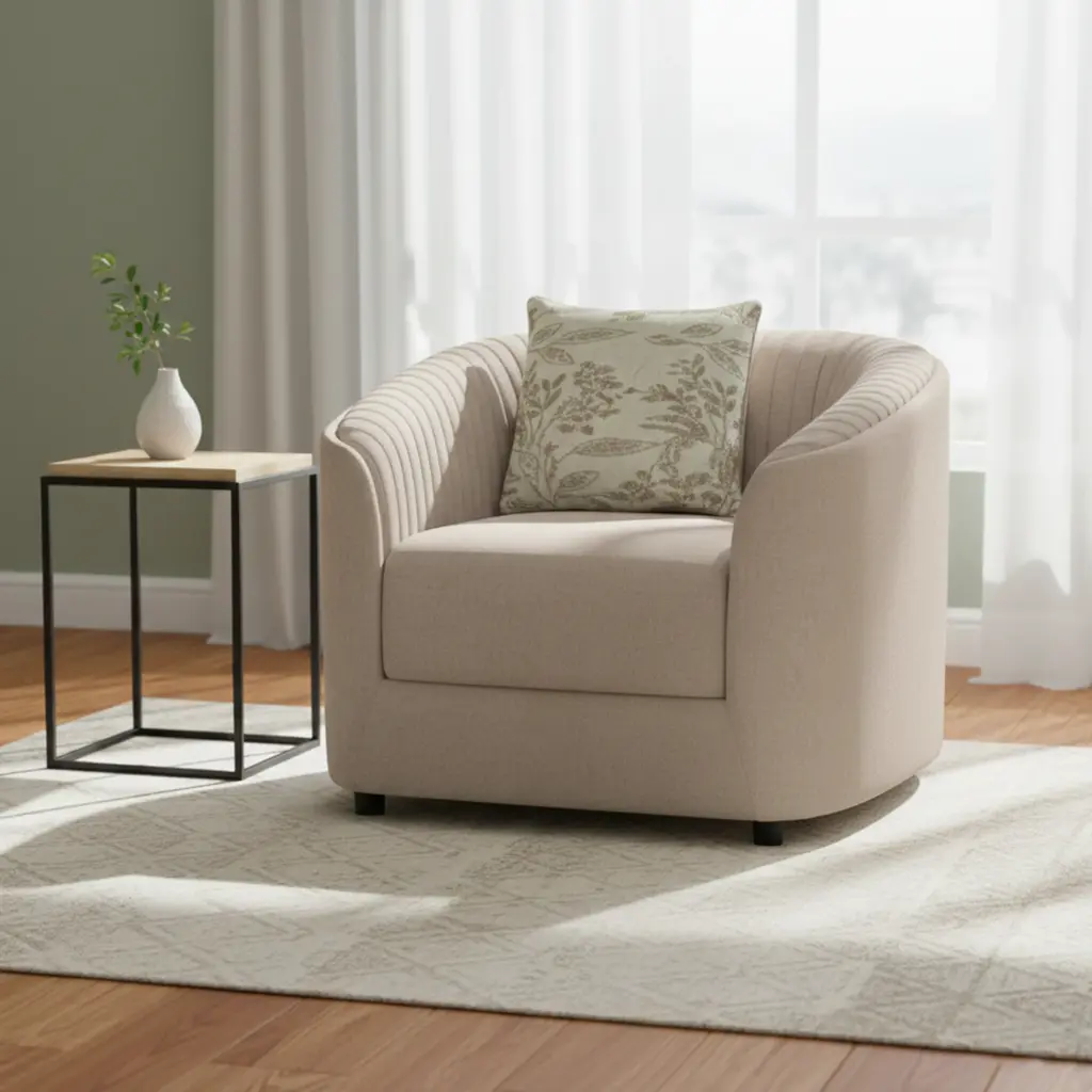 Diwan Single Chair 1 United Furniture