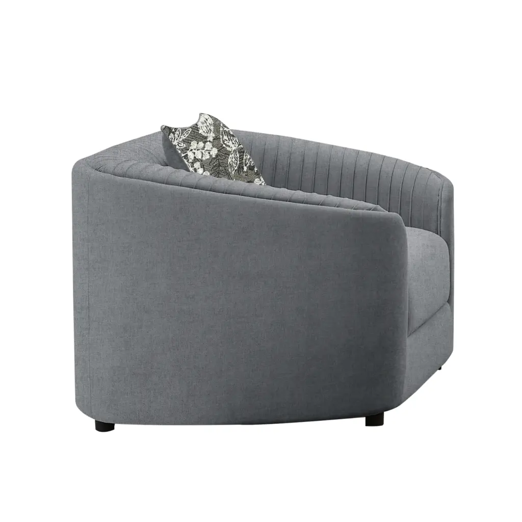 Diwan Single Chair Grey United Furniture