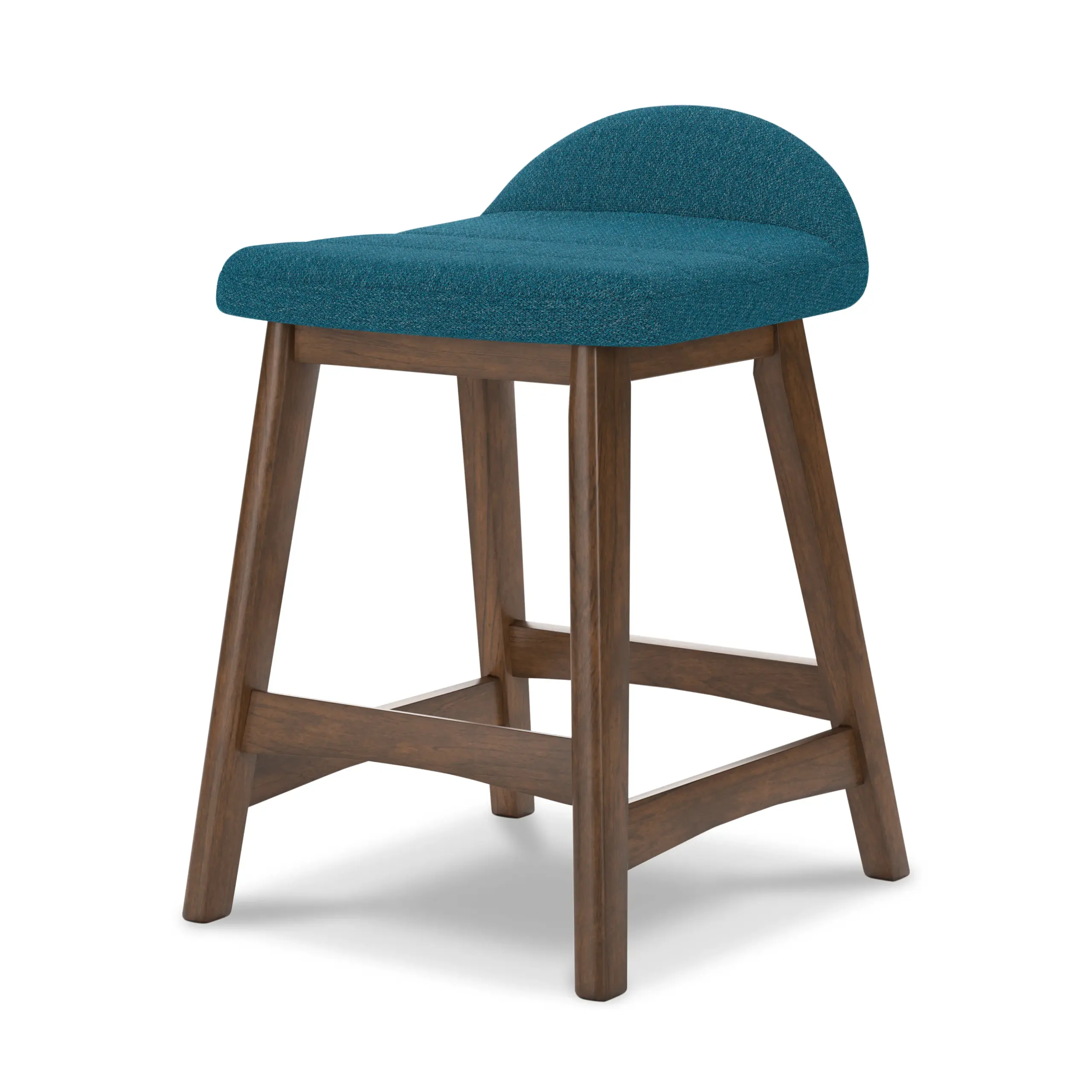 Lyncott Barstool Blue 1 United Furniture