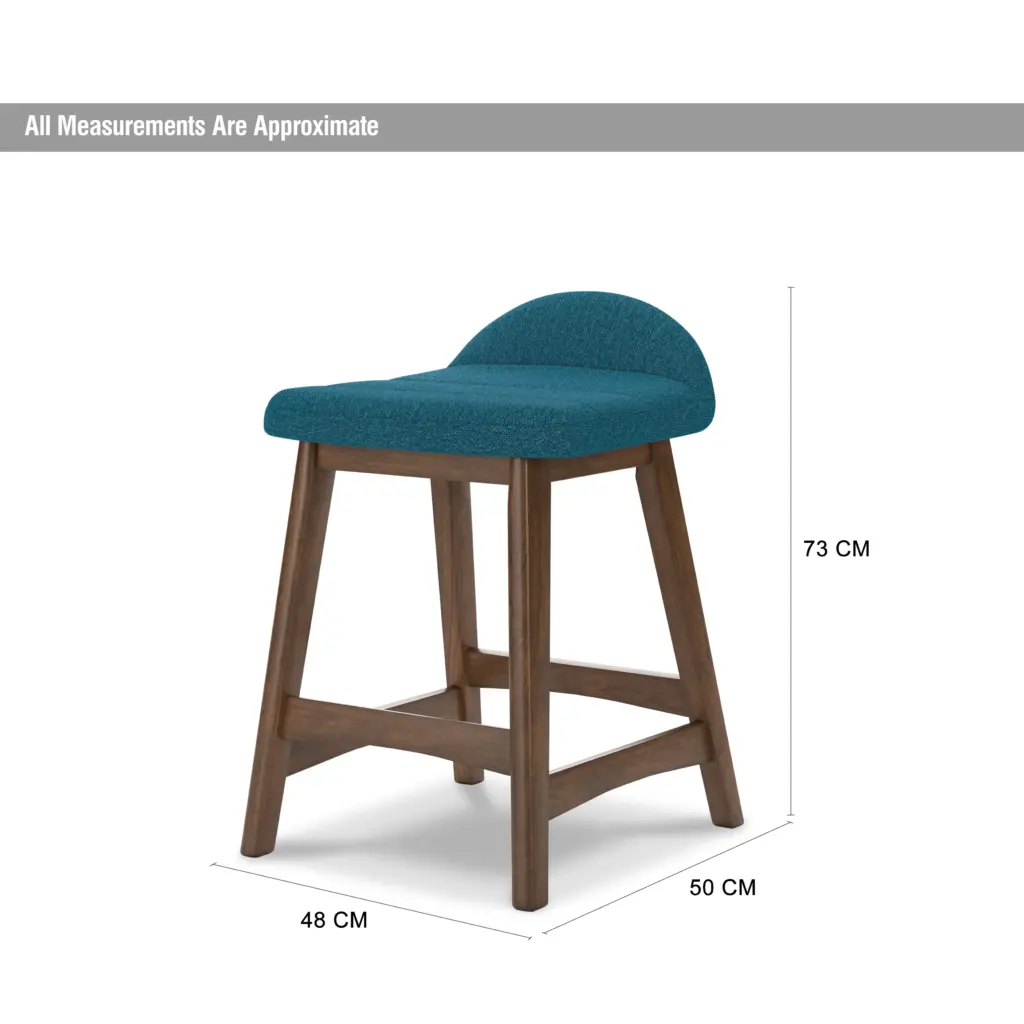 Lyncott Barstool Blue Dim United Furniture