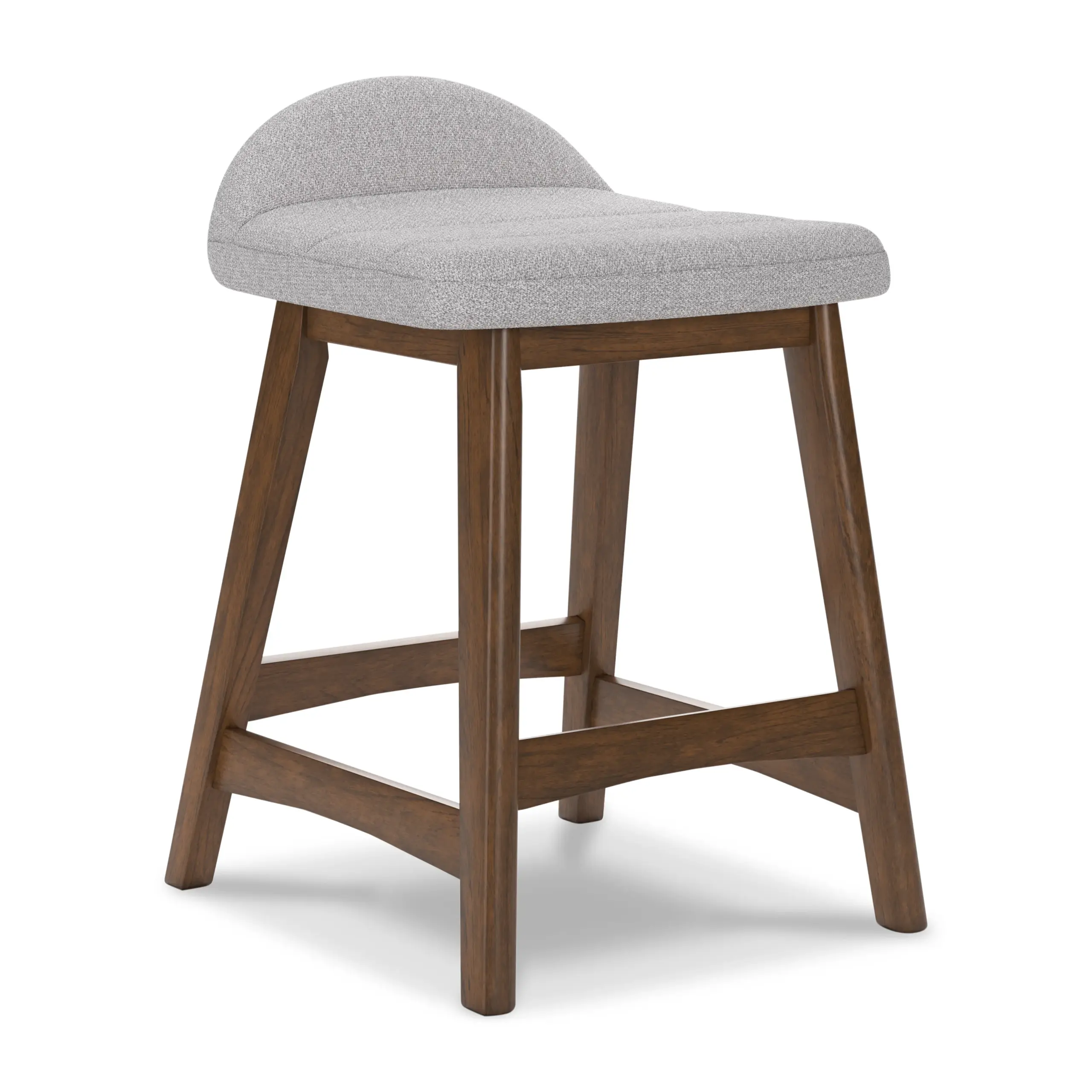 Lyncott Barstool Grey 2 United Furniture