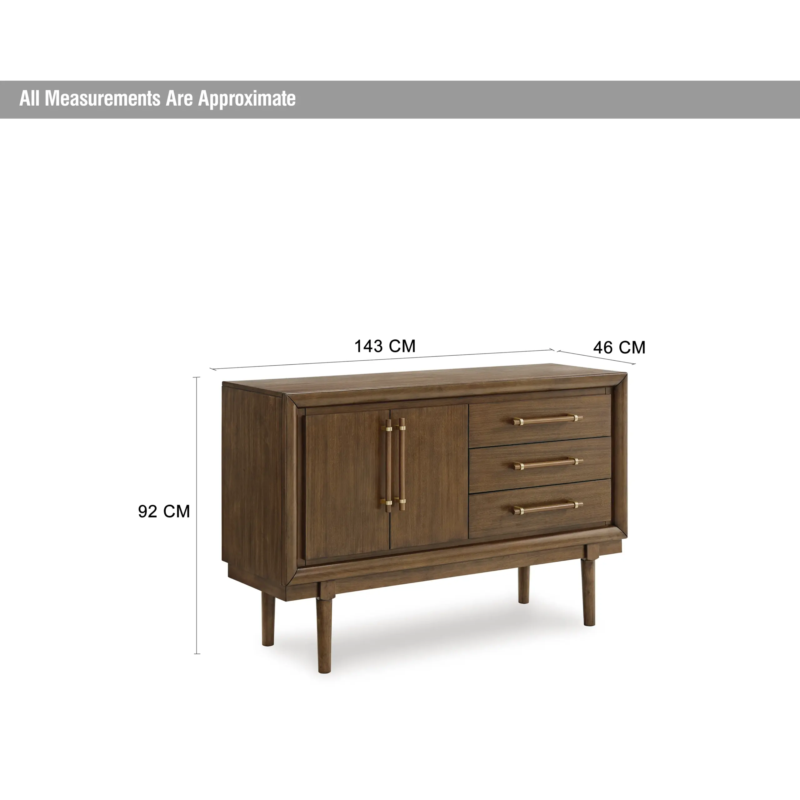 Lyncott Dining Server Dim United Furniture