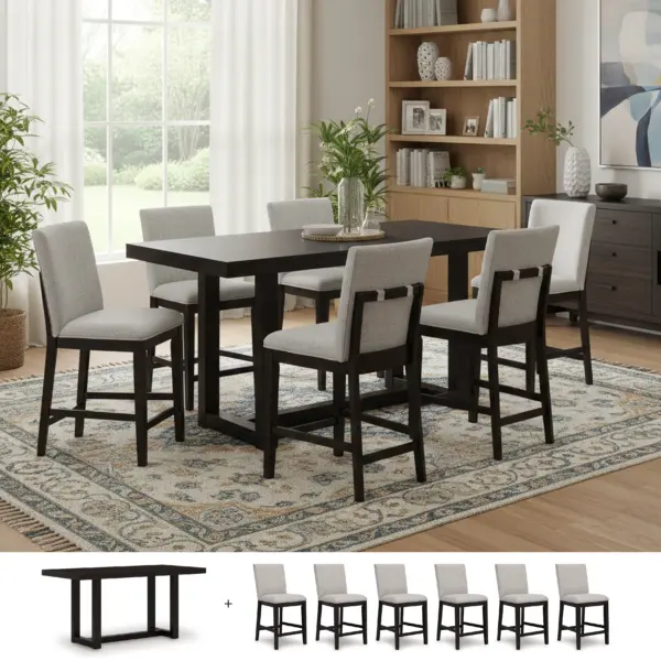 Neymorton 6-Seater Dining Counter Set