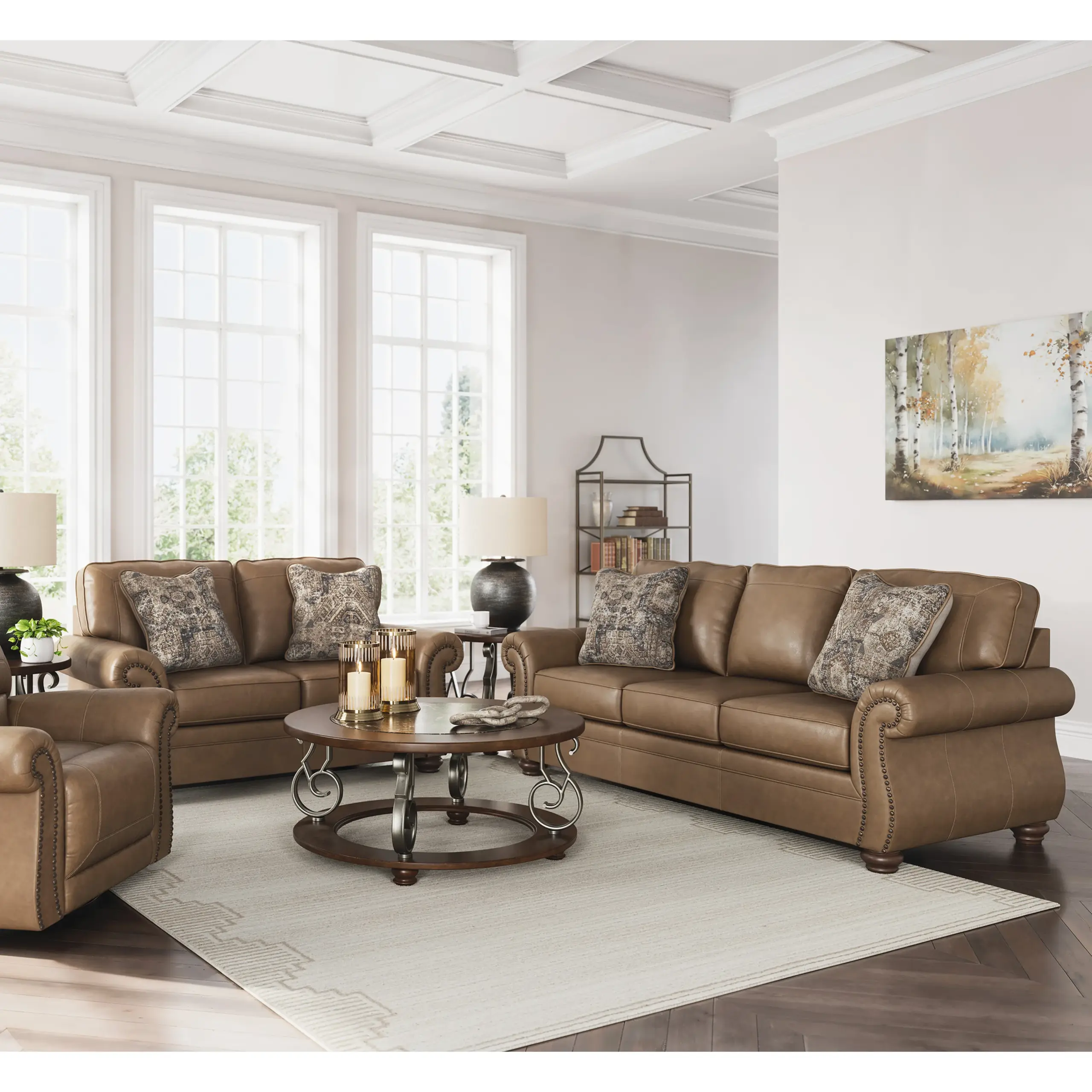 Shadsburne Sofa Set 4 United Furniture
