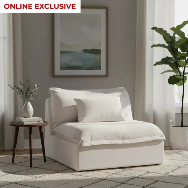 Yara Modular Armless Chair
