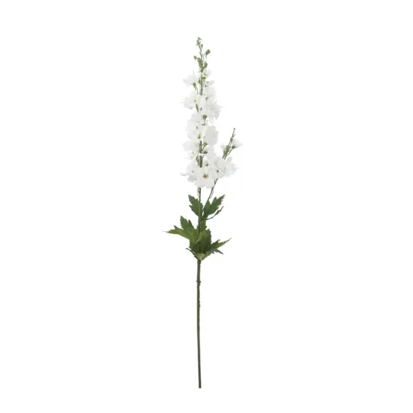 Real-Touched Delphinium (A0027-Whit)