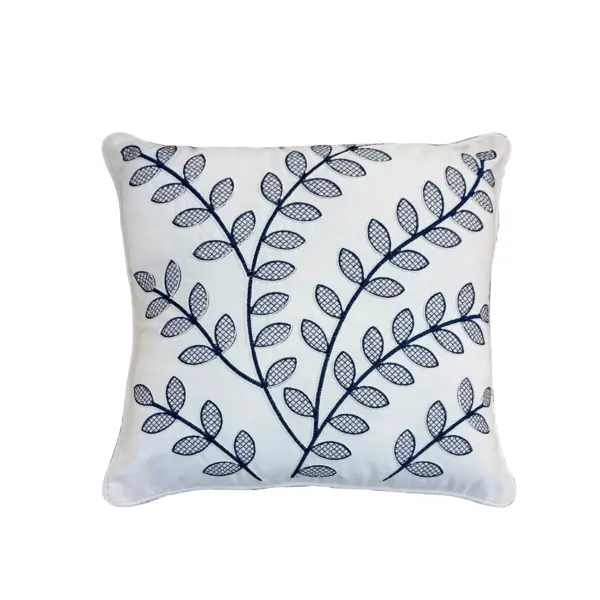 Embroidered Cushion 45 x 45 cm (HOL-577)