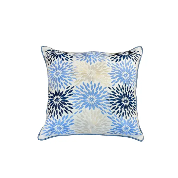 Embroidered Cushion 45 x 45 cm (HOL-112)