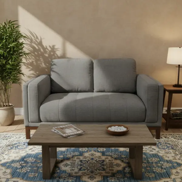 Stewart 2 Seater Sofa - Pewter Grey