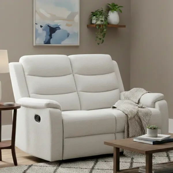 Aurelia 2 Seater Recliner - Beige