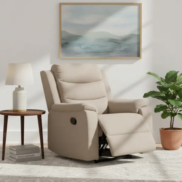 Aurelia Single Recliner - Light Brown