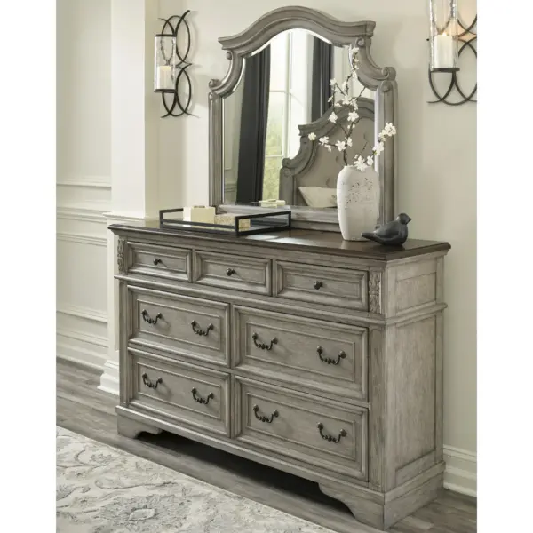 Lodenbay Dresser with Mirror