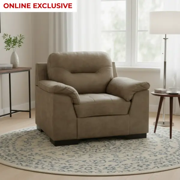 Maderla Single Chair – Pebble