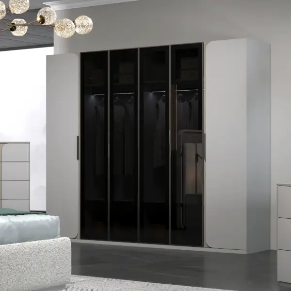 Malika 6 Door Wardrobe