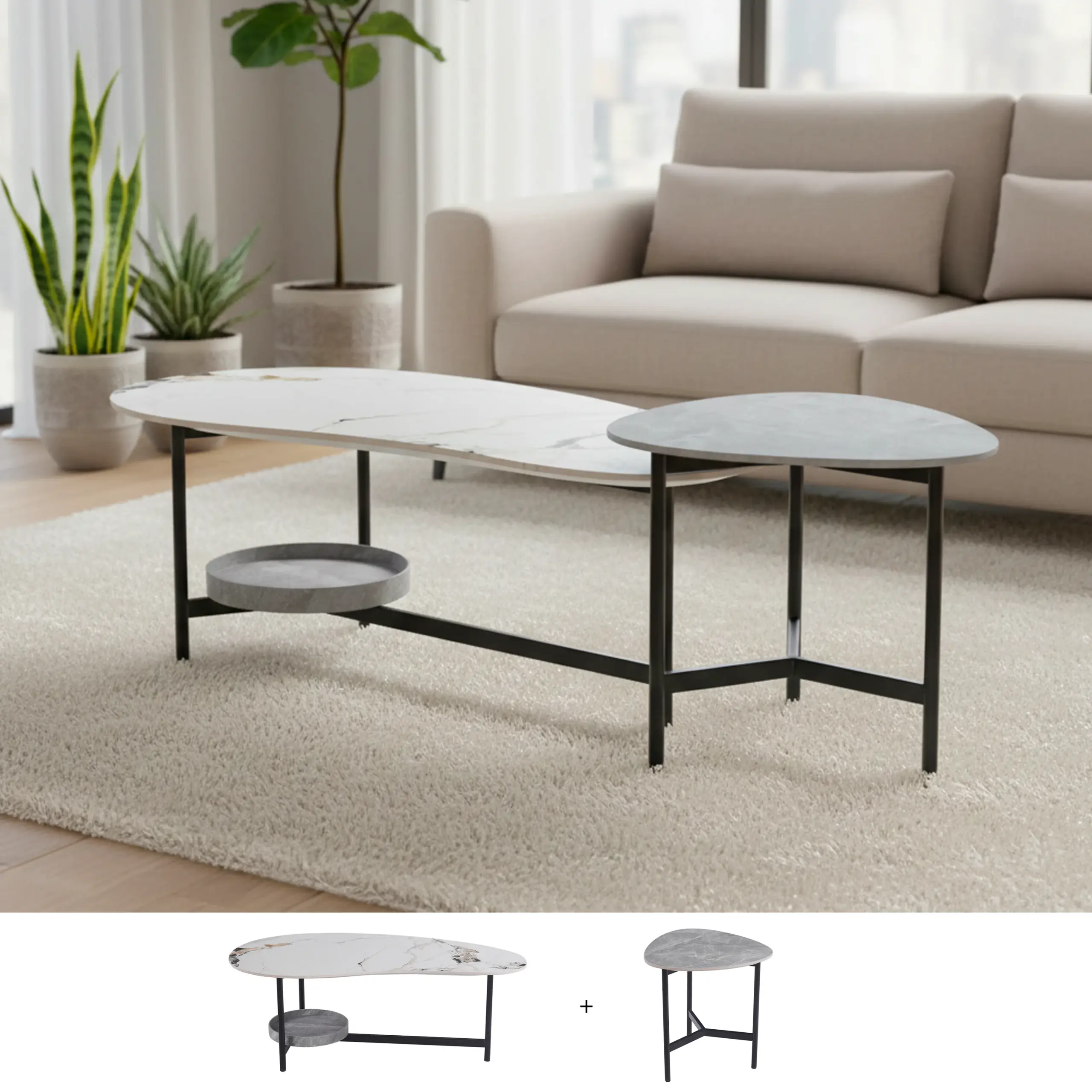 Savaya Coffee Table 7 United Furniture