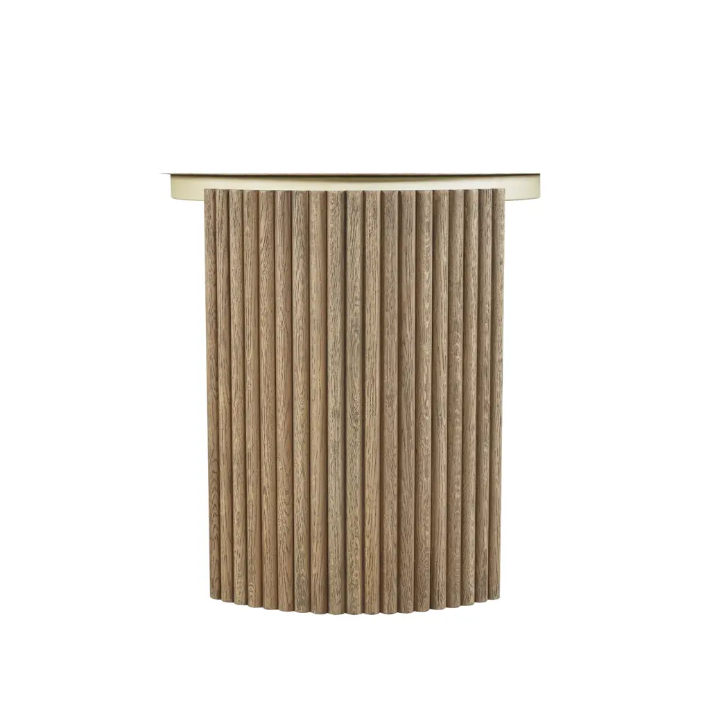 Solvi End Table Light Brown United Furniture