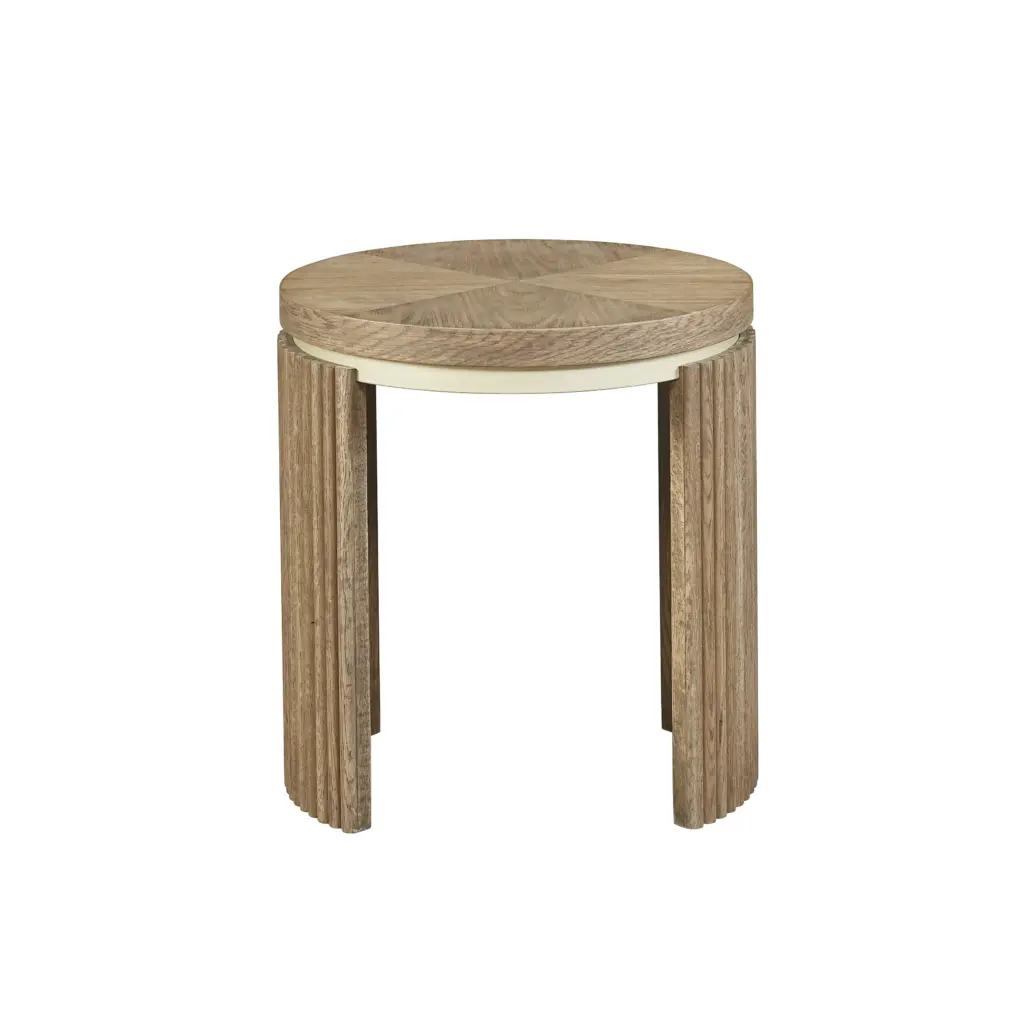Solvi End Table Light Brown 1 United Furniture