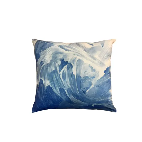 Digital Print on Cotton Jaquard Cushion 45 x 45 cm (HOL-136)