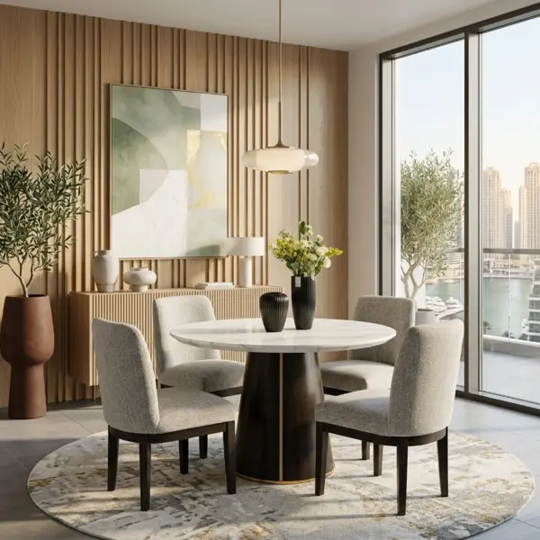 Aaron Round Dining Table