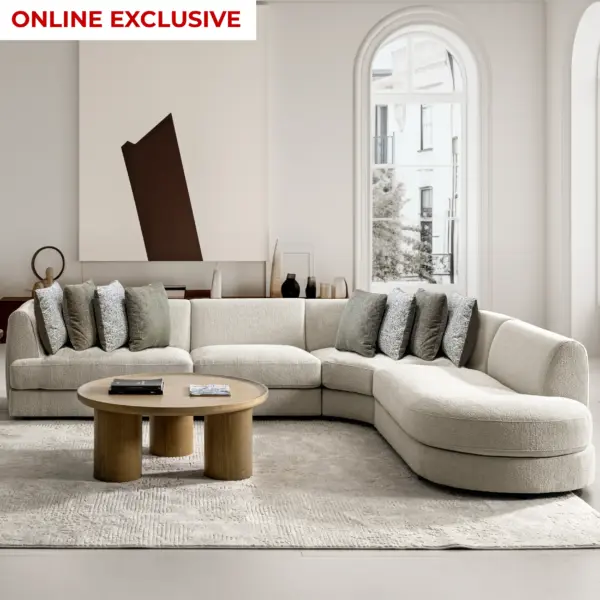 Noura Left Sectional Corner Sofa
