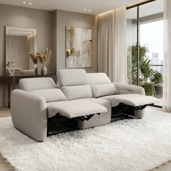 Ottilie 3 Seater Sofa with Power Recliner