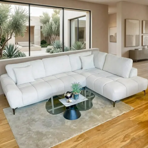 Amandla Left Corner Sofa - Beige