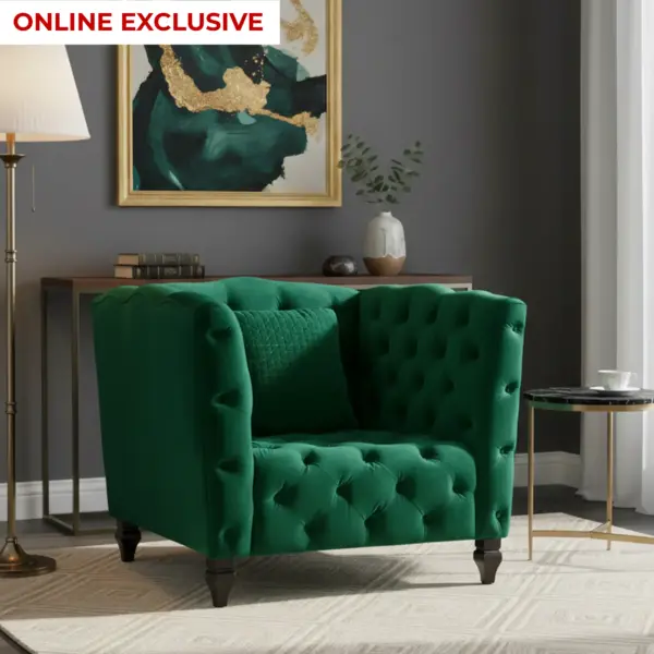 Mahmuna Single Seater - Green