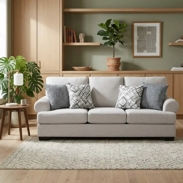 Rashida 3 Seater Sofa - Beige