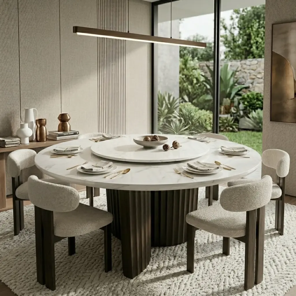 Vivid Round Dining Table 2 United Furniture