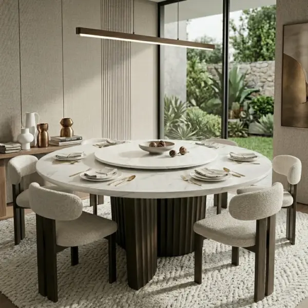 Vivid Round Dining Table