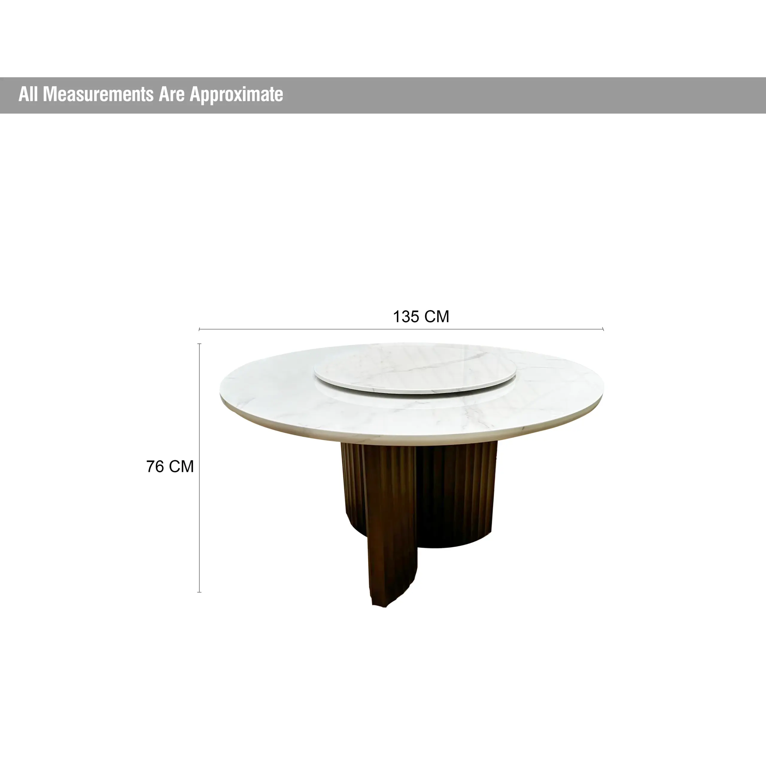 Vivid Round Dining Table Dim United Furniture