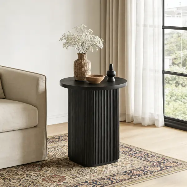 Zagato End Table - Black