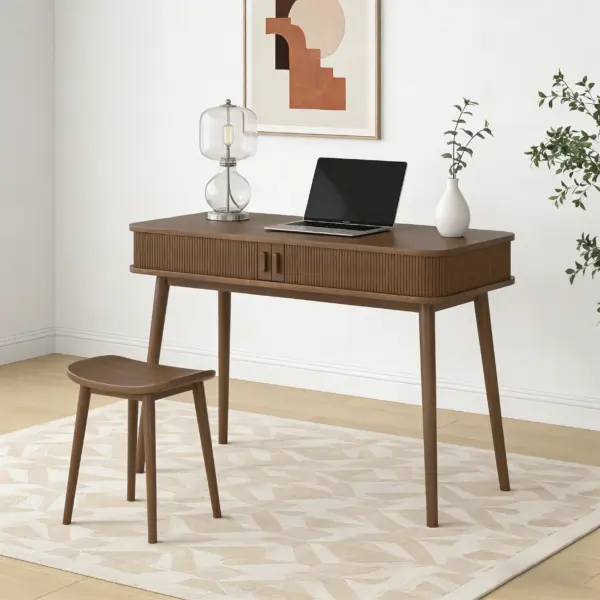 Zagato Home Office Desk - Walnut