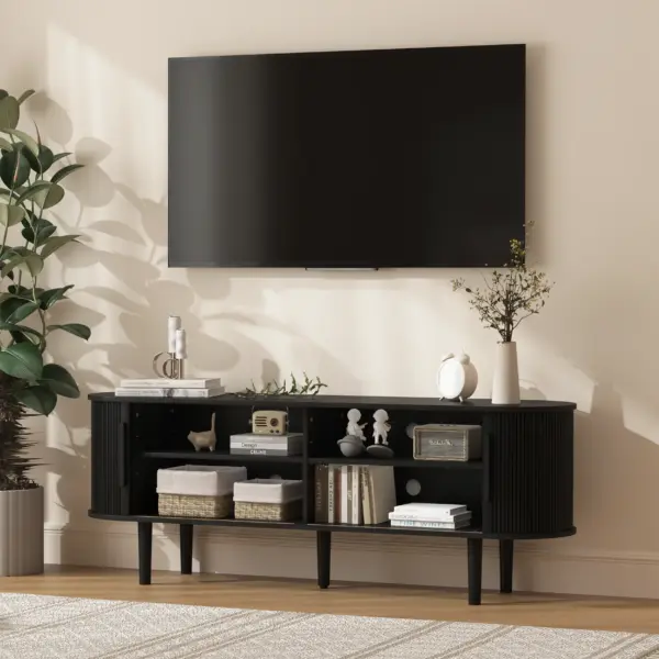 Zagato TV Cabinet - Black