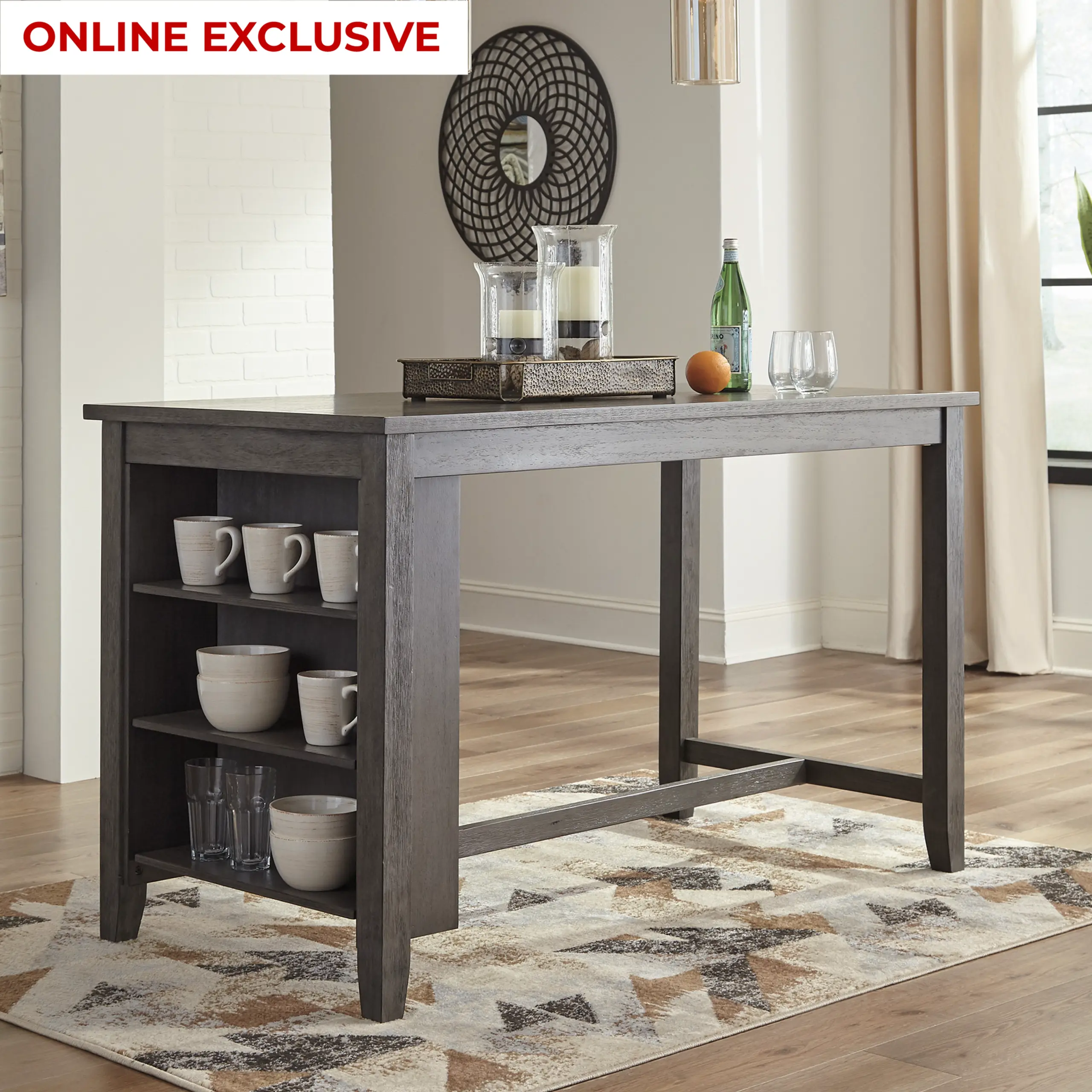 Caitbrook 4 Seater Counter Table United Furniture