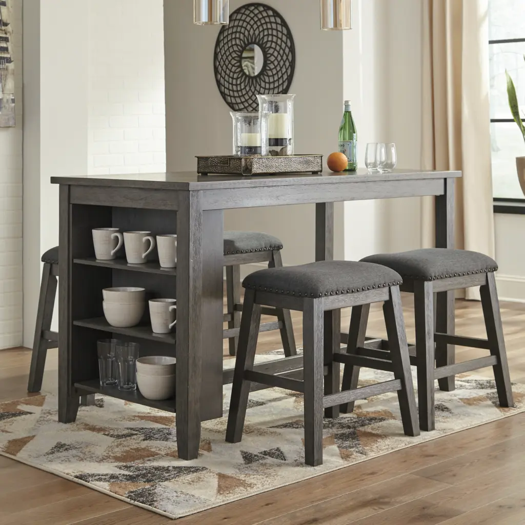 Caitbrook 4 Seater Counter Table Bg United Furniture