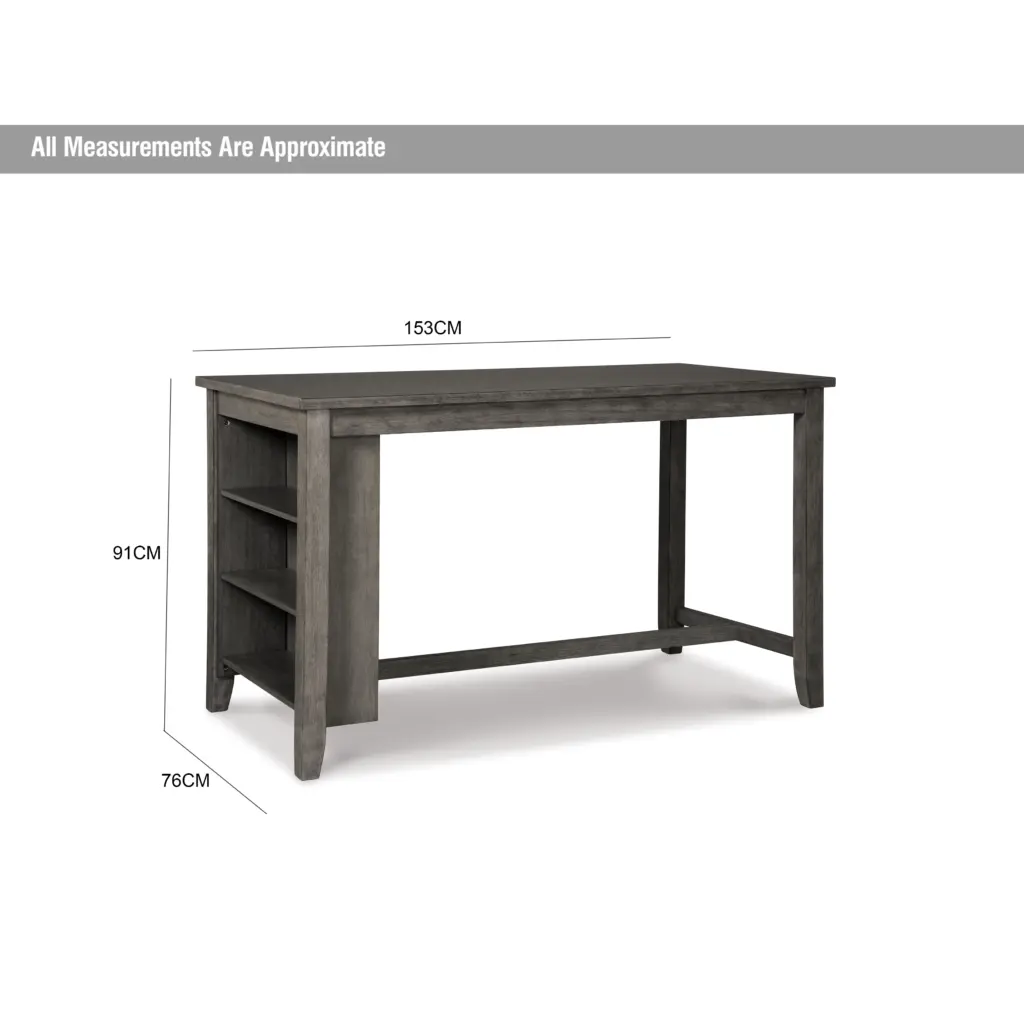 Caitbrook 4 Seater Counter Table Dia United Furniture