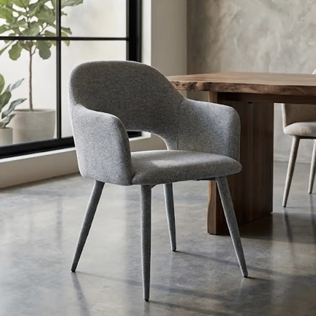 Layali Chair Grey Bg United Furniture