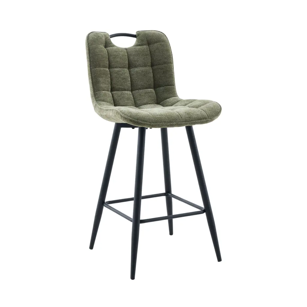 Nexa Bar Stool Green Angle United Furniture