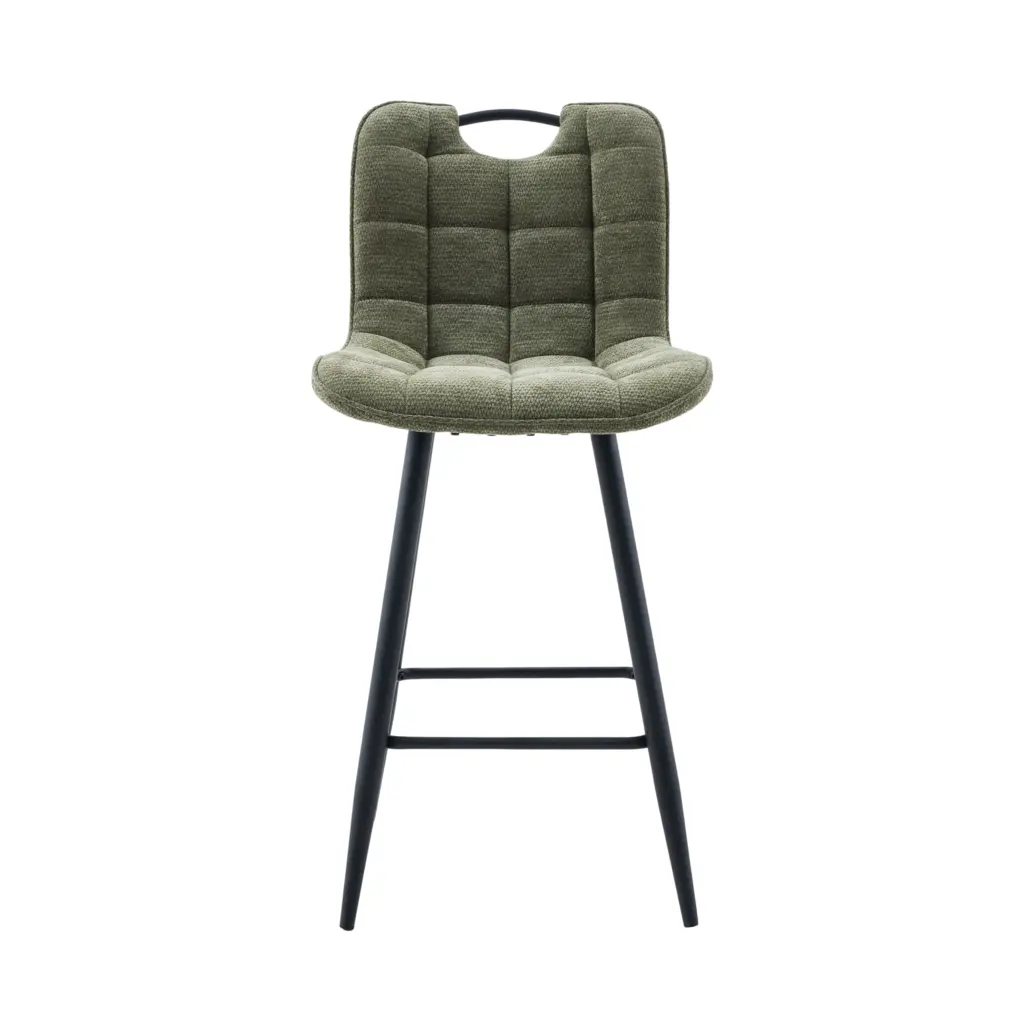 Nexa Bar Stool Green Front United Furniture