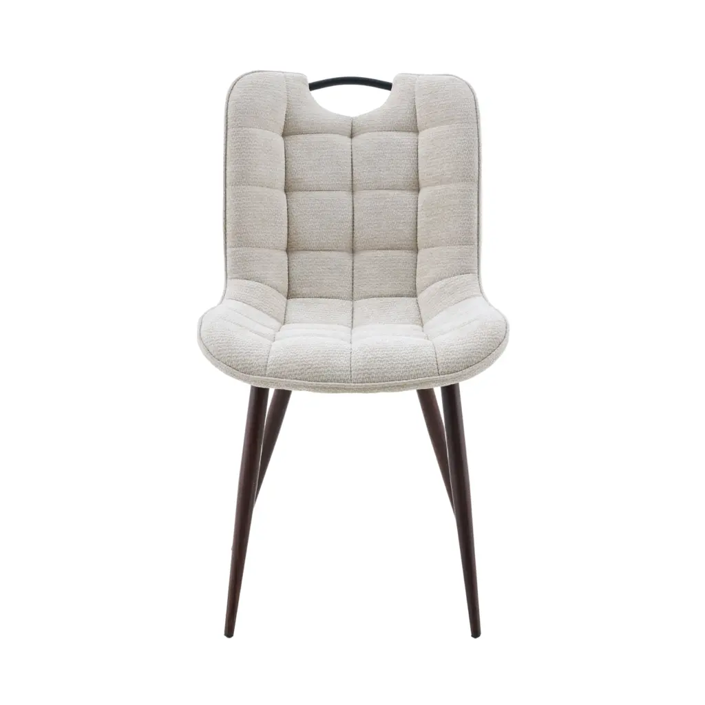 Nuvora Chair Beige Front United Furniture