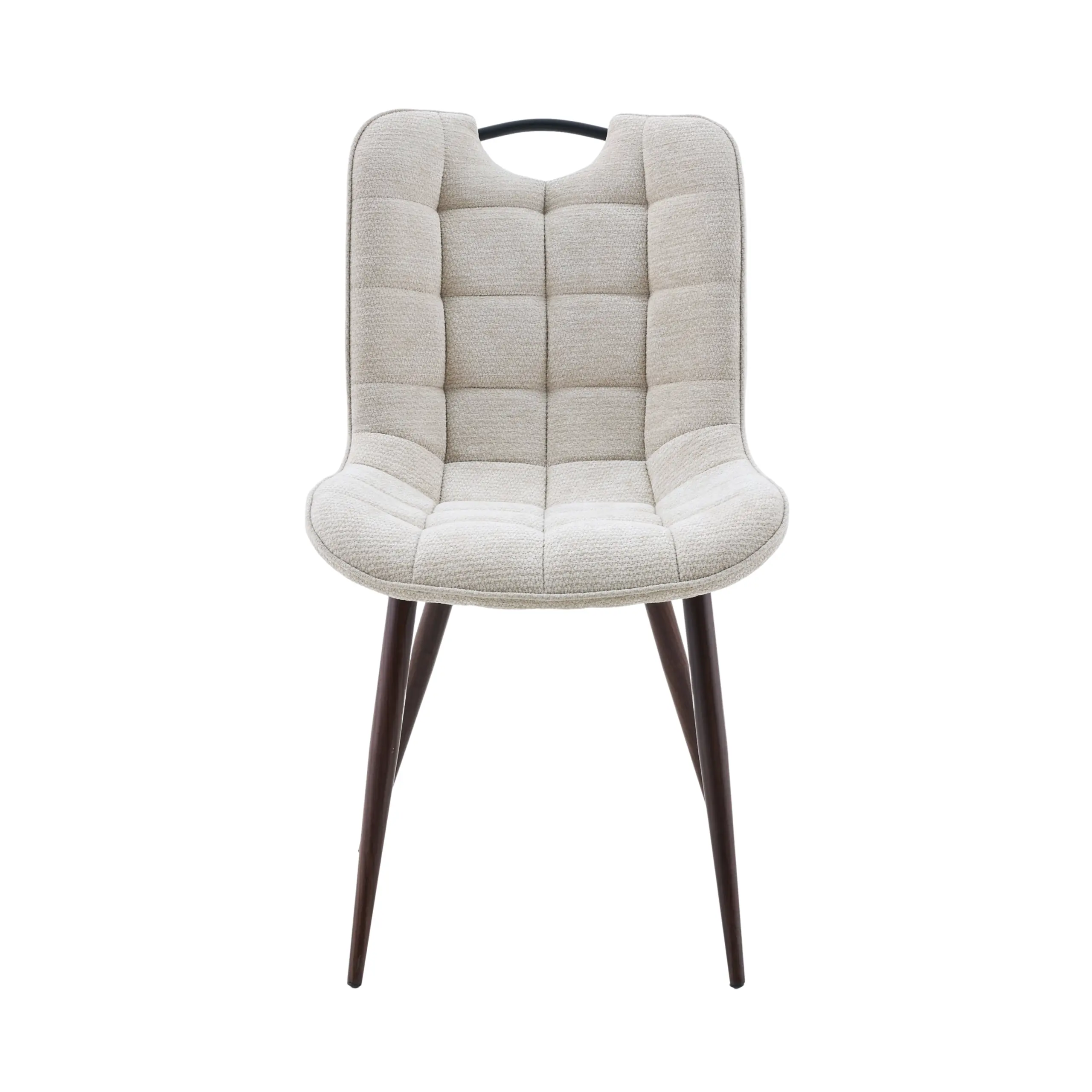 Nuvora Chair Beige Front United Furniture
